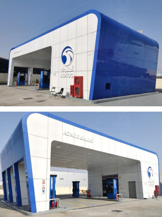 ADNOC PETROL PUMP YAS ADNOC FUEL STATION YAS